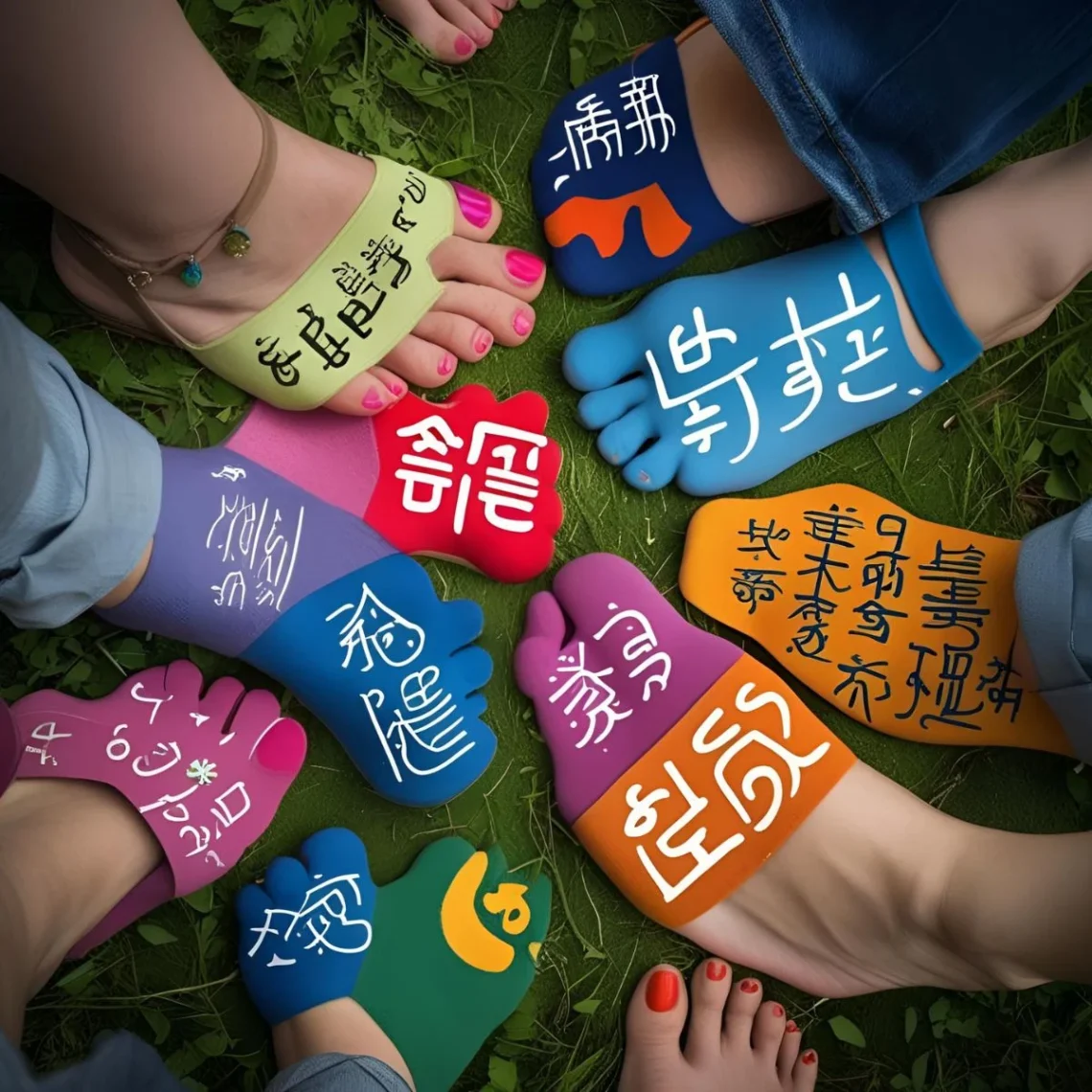feet in different languages
