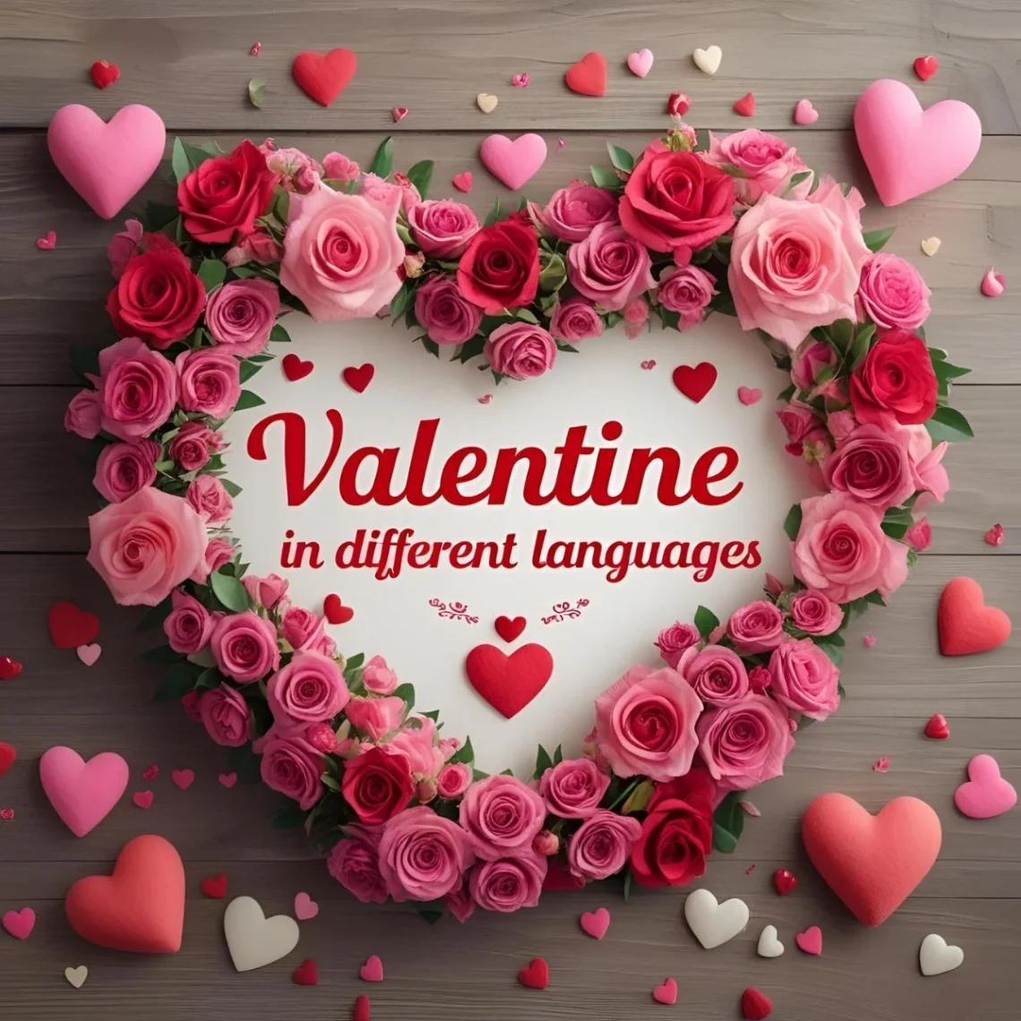 valentine in different languages