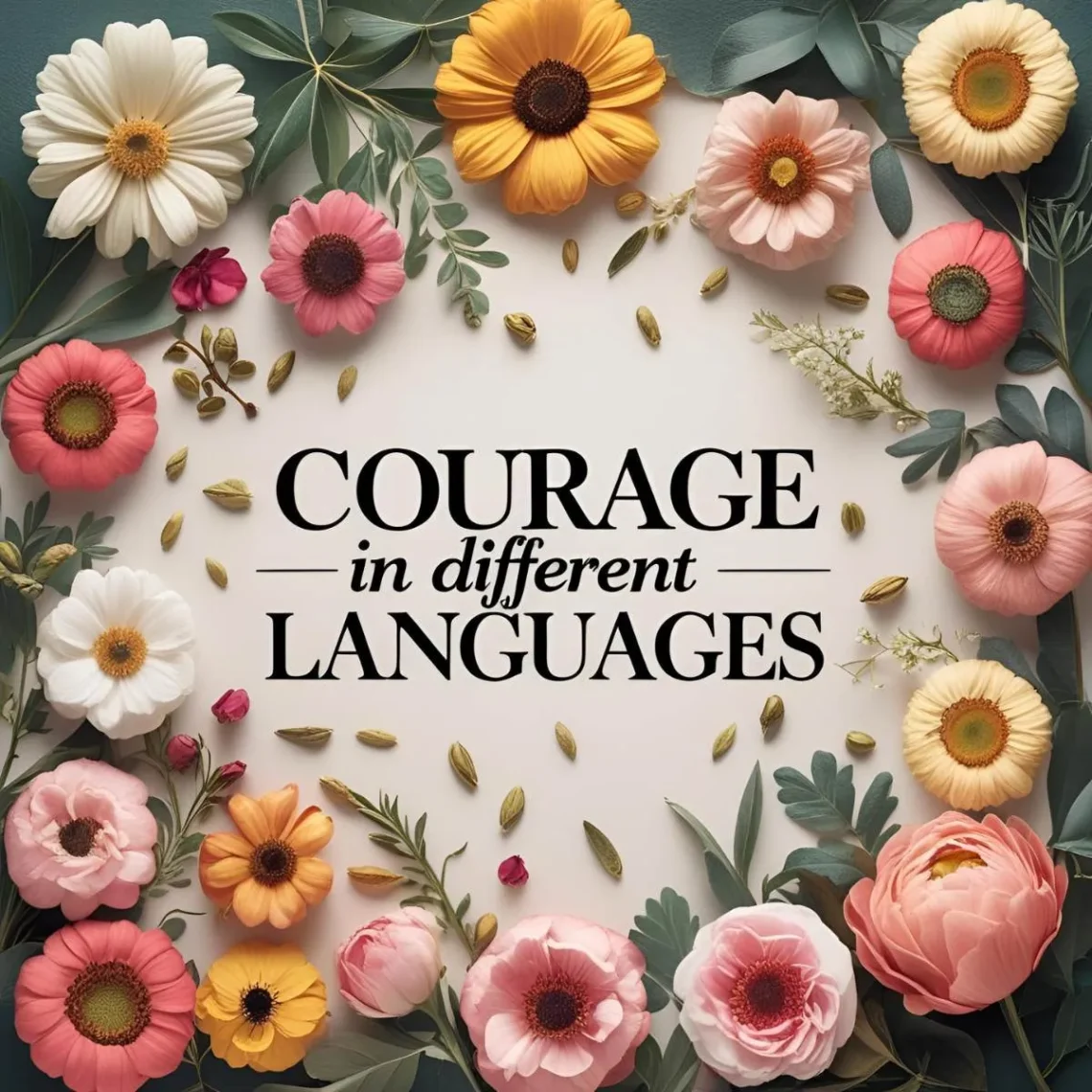 courage in different languages