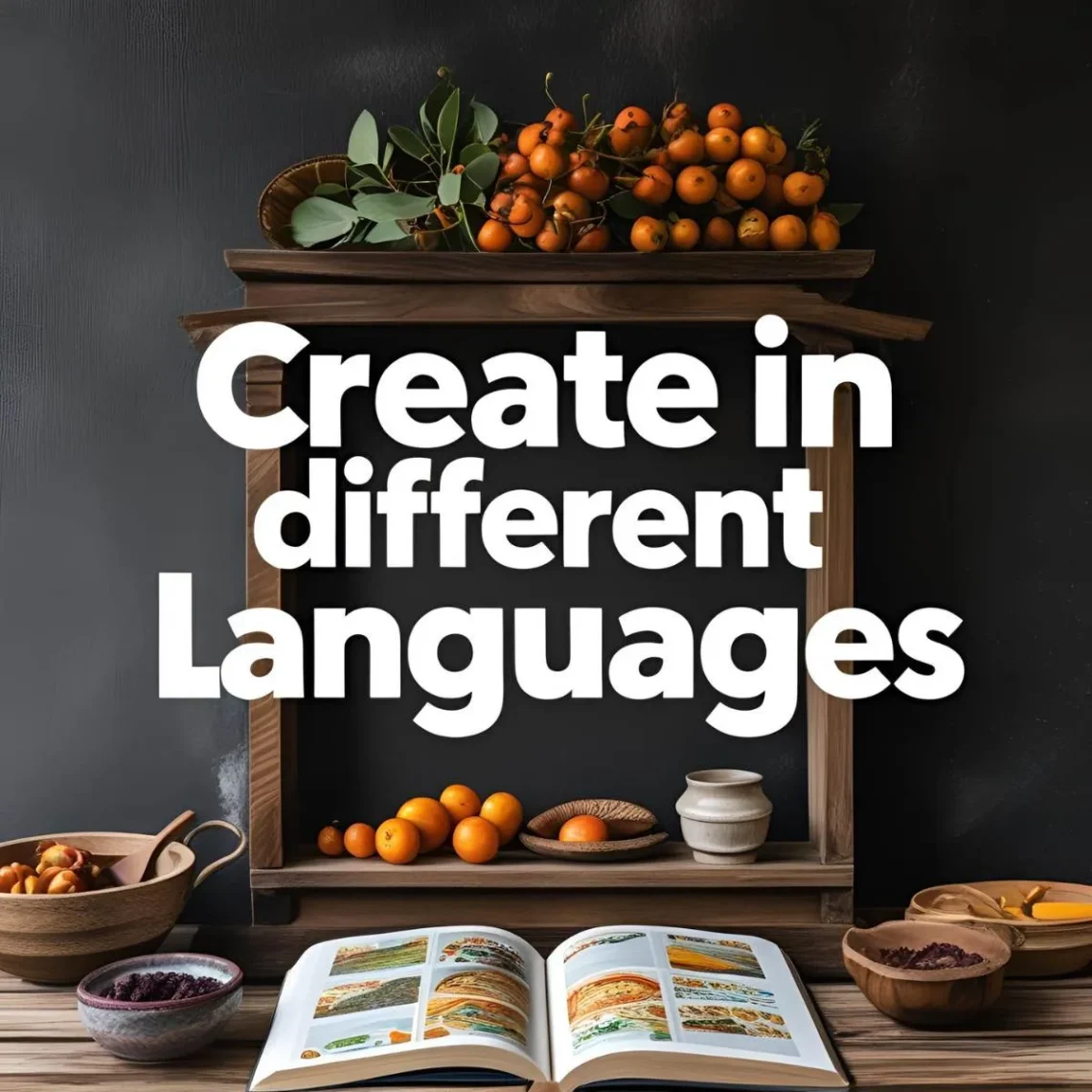 create in different languages