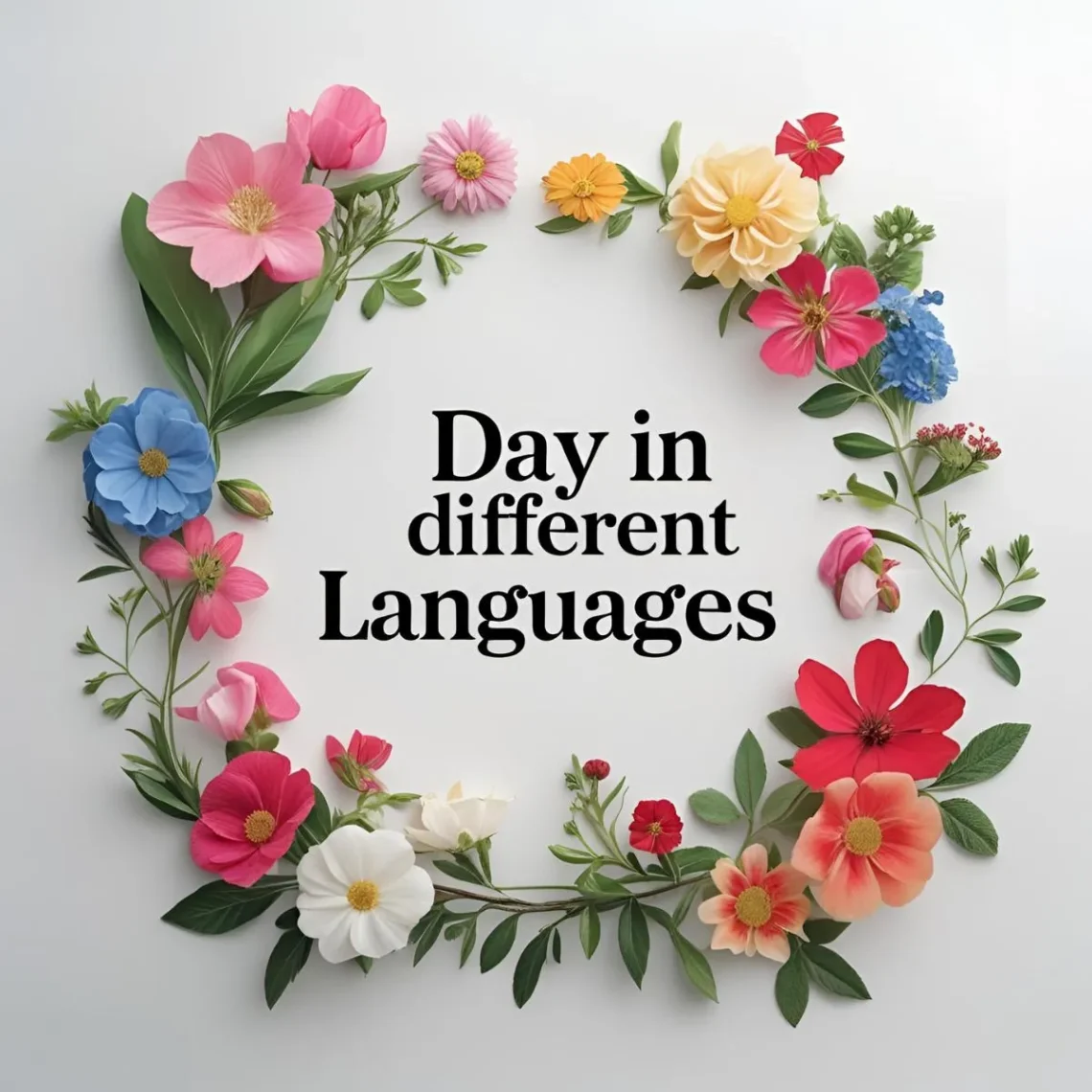 day in different languages