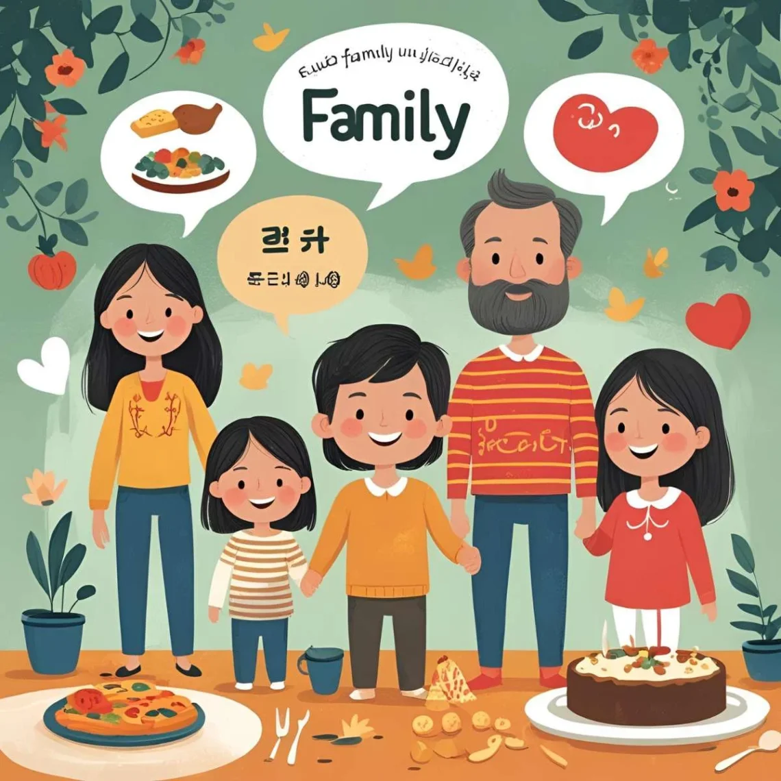 family in different languages