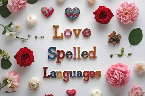 love spelled in different languages