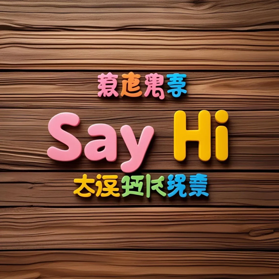 say hi in different languages