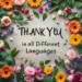 thank you in all different languages