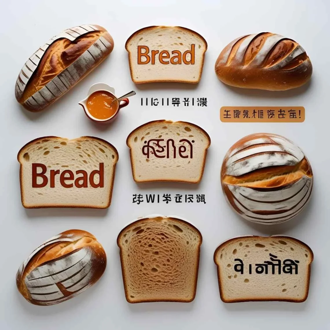 bread in different languages