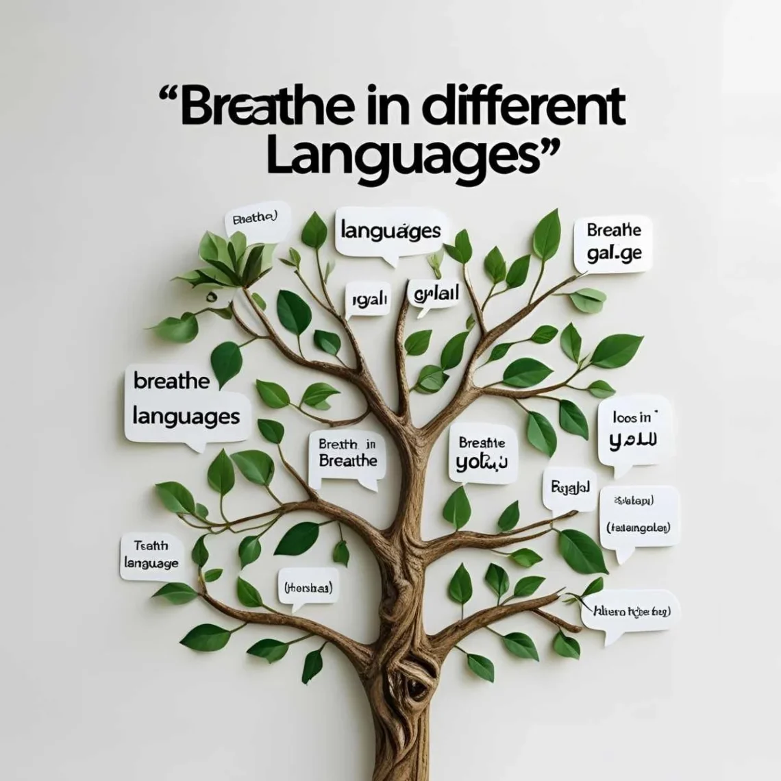 breathe in different languages