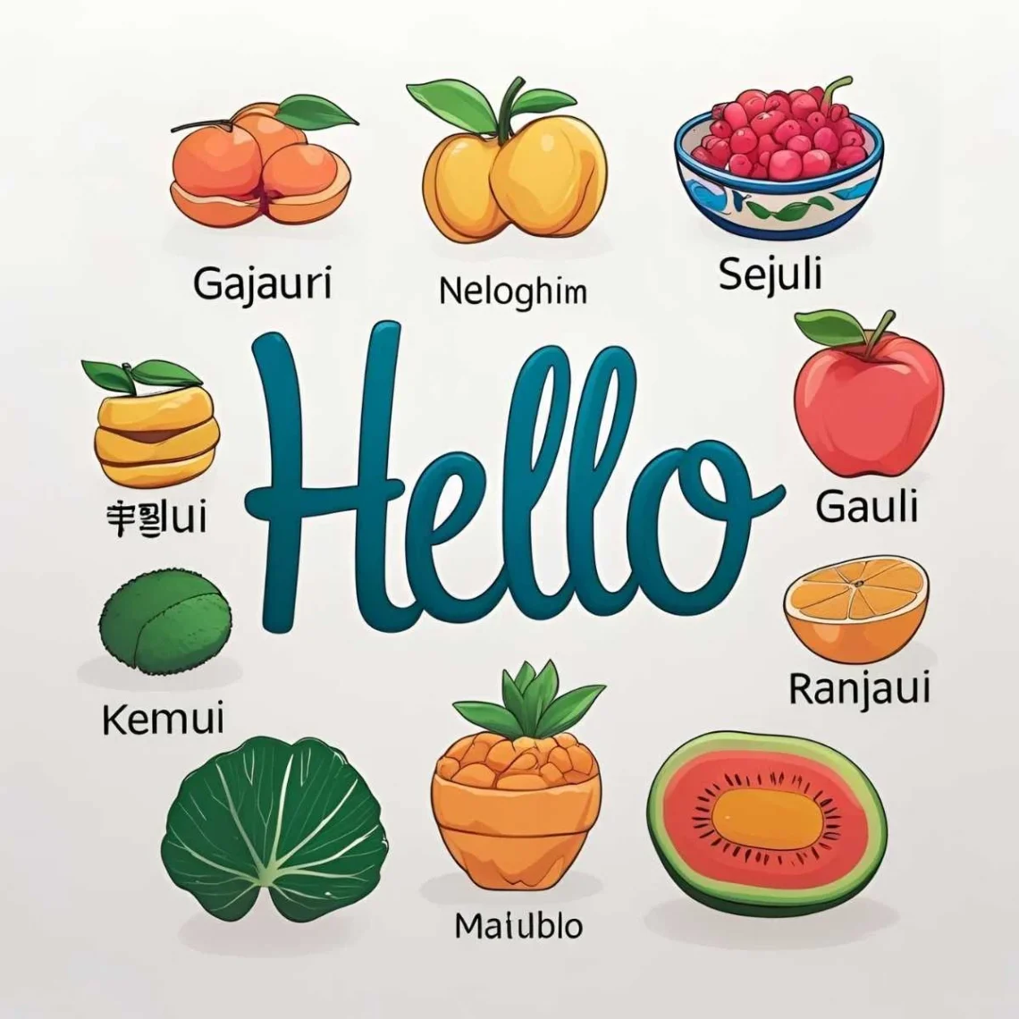 hello in 10 different languages