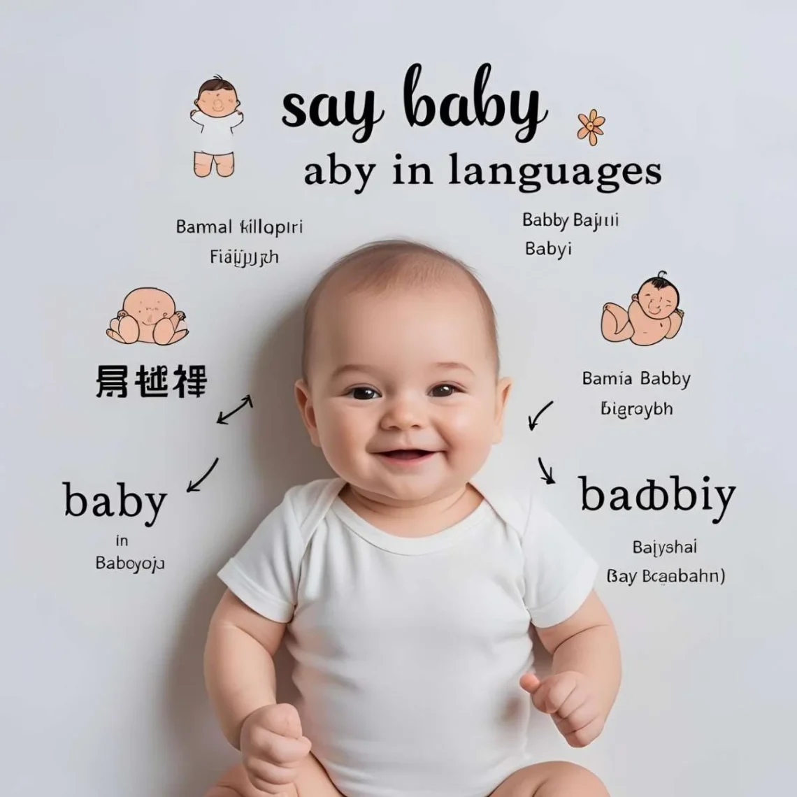 how to say baby in different languages
