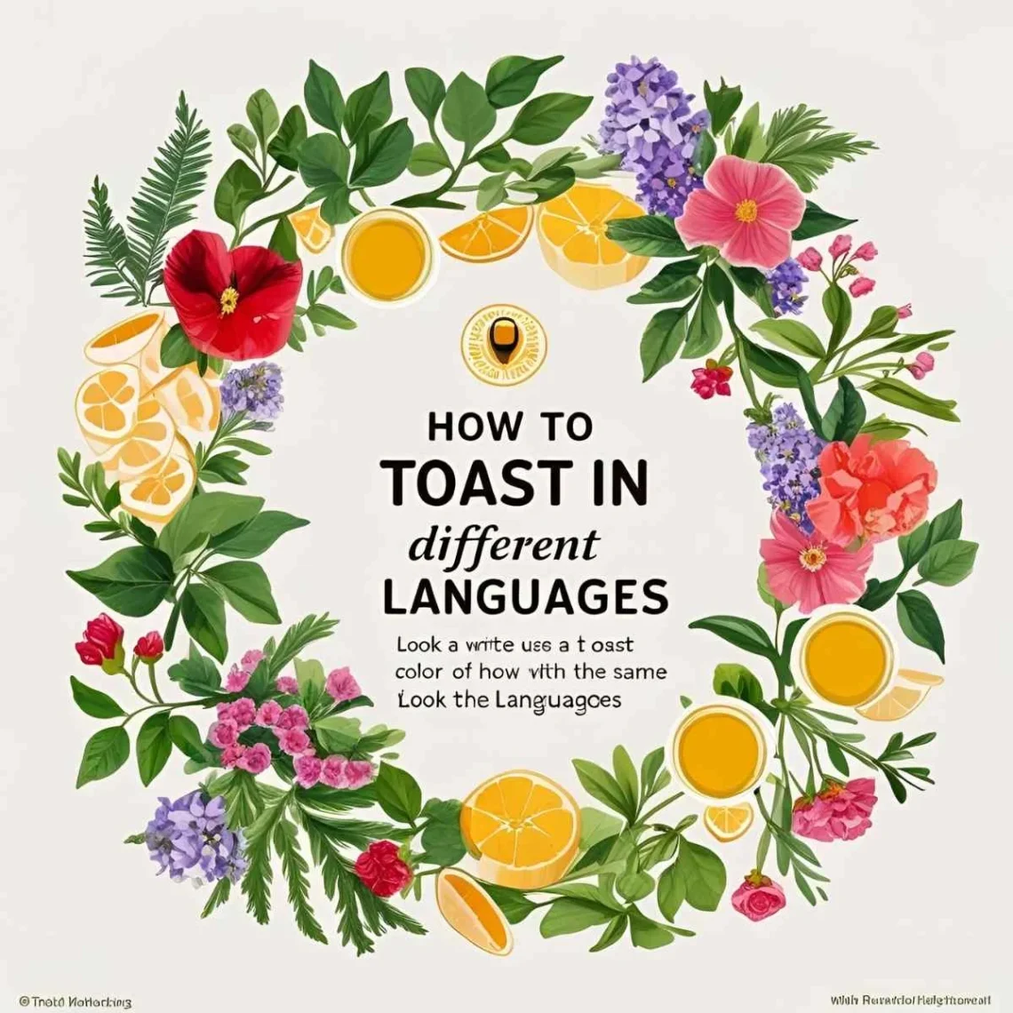 how to toast in different languages