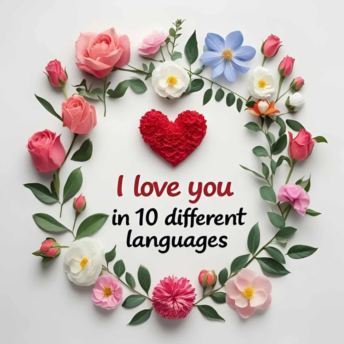 i love you in 10 different languages
