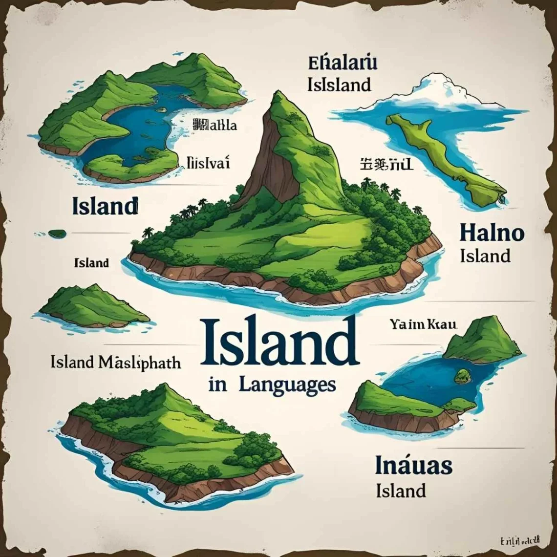 island in different languages