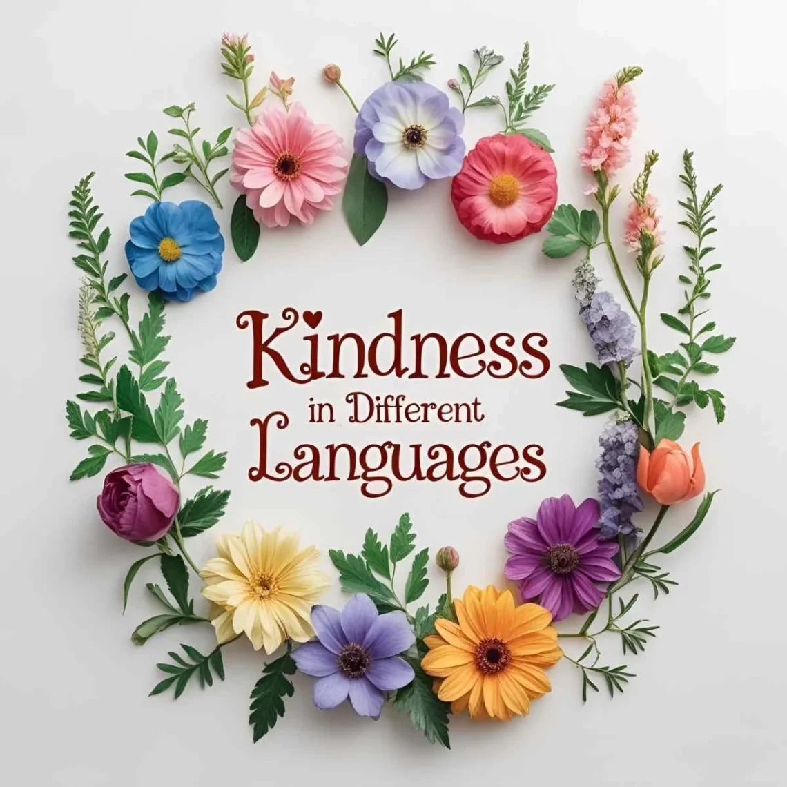 kindness in different languages