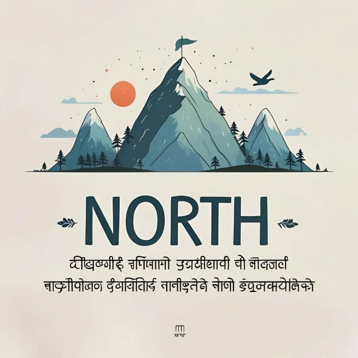north in different languages