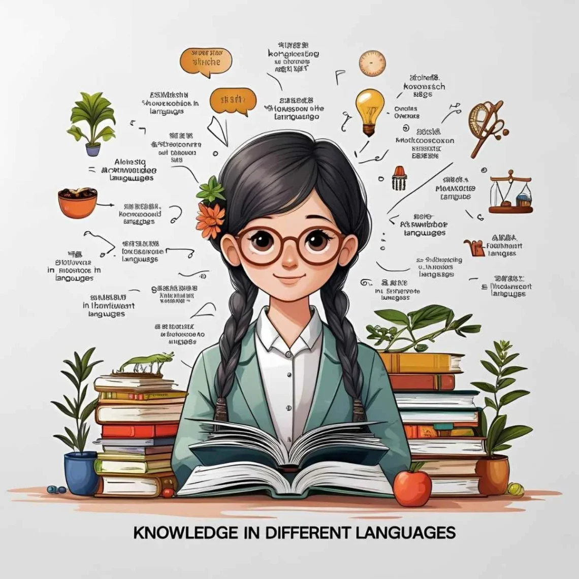 knowledge in different languages