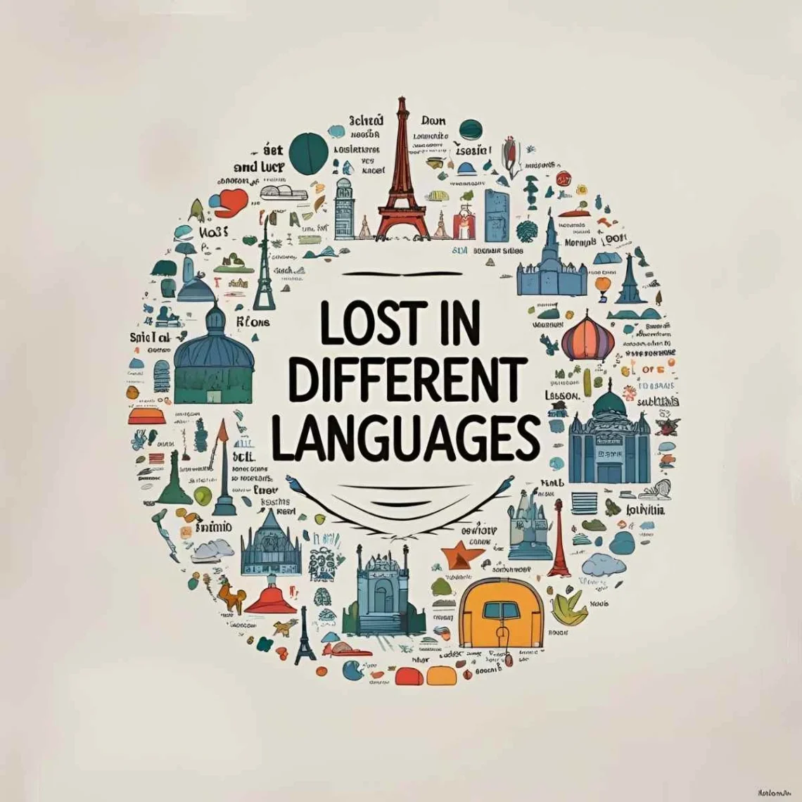 lost in different languages