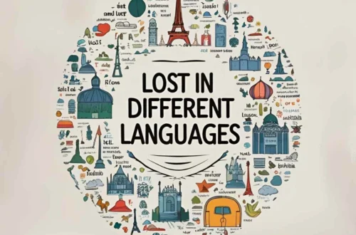 lost in different languages