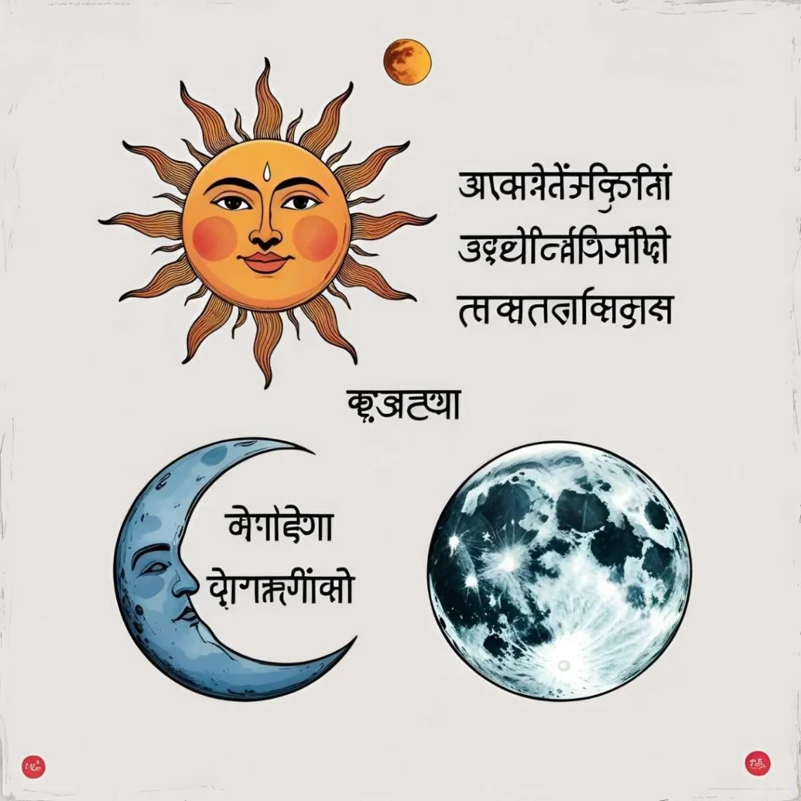 sun and moon in different languages