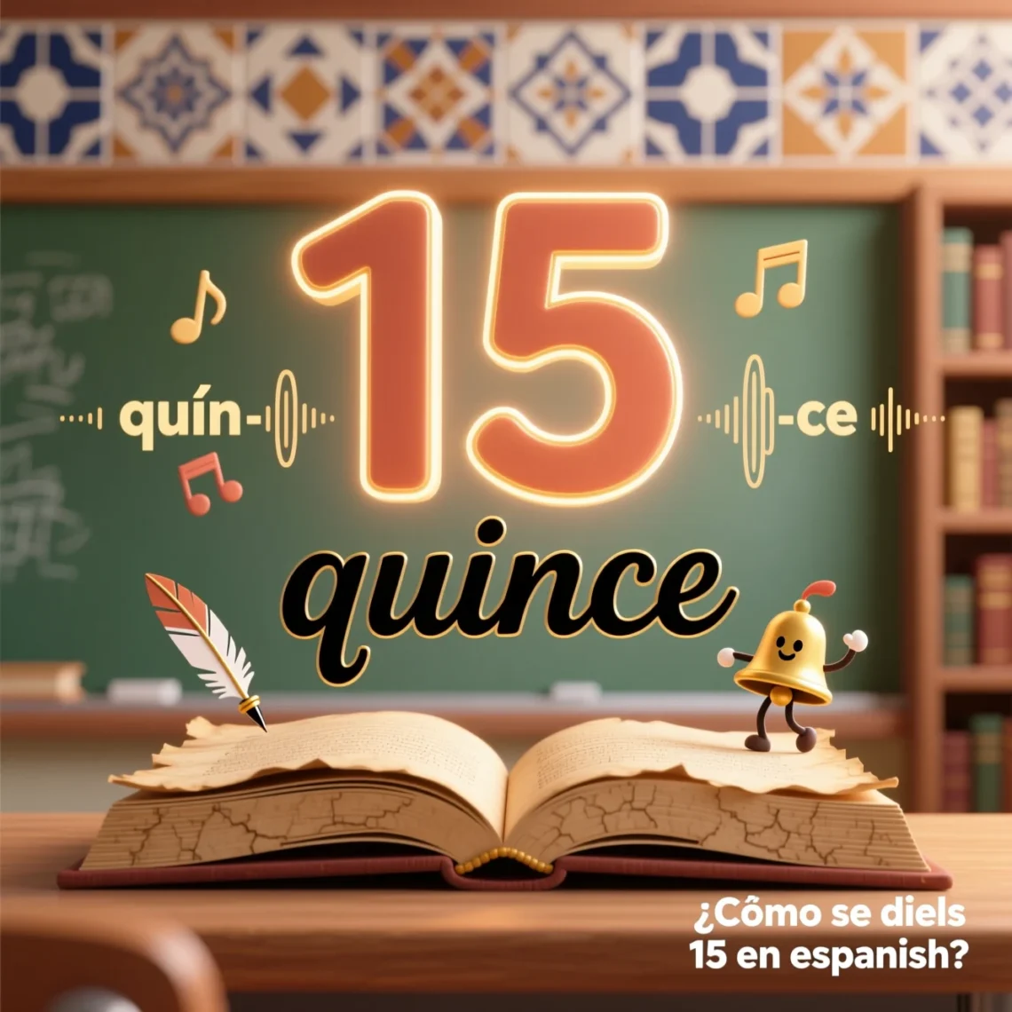 how do you say 15 in spanish