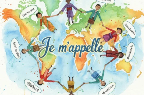 how to say my name is in french