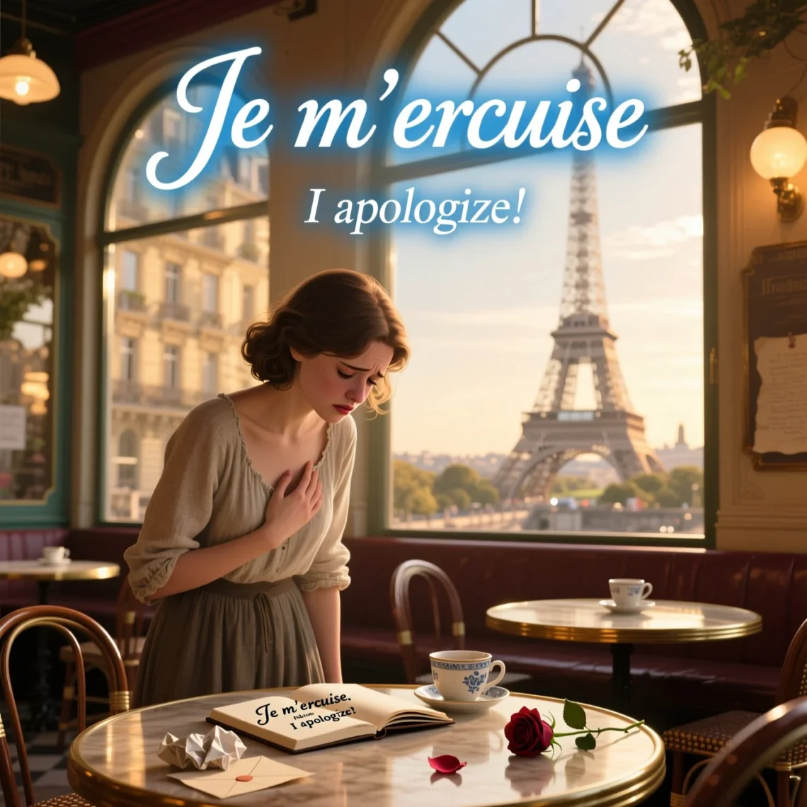 how to say sorry in french