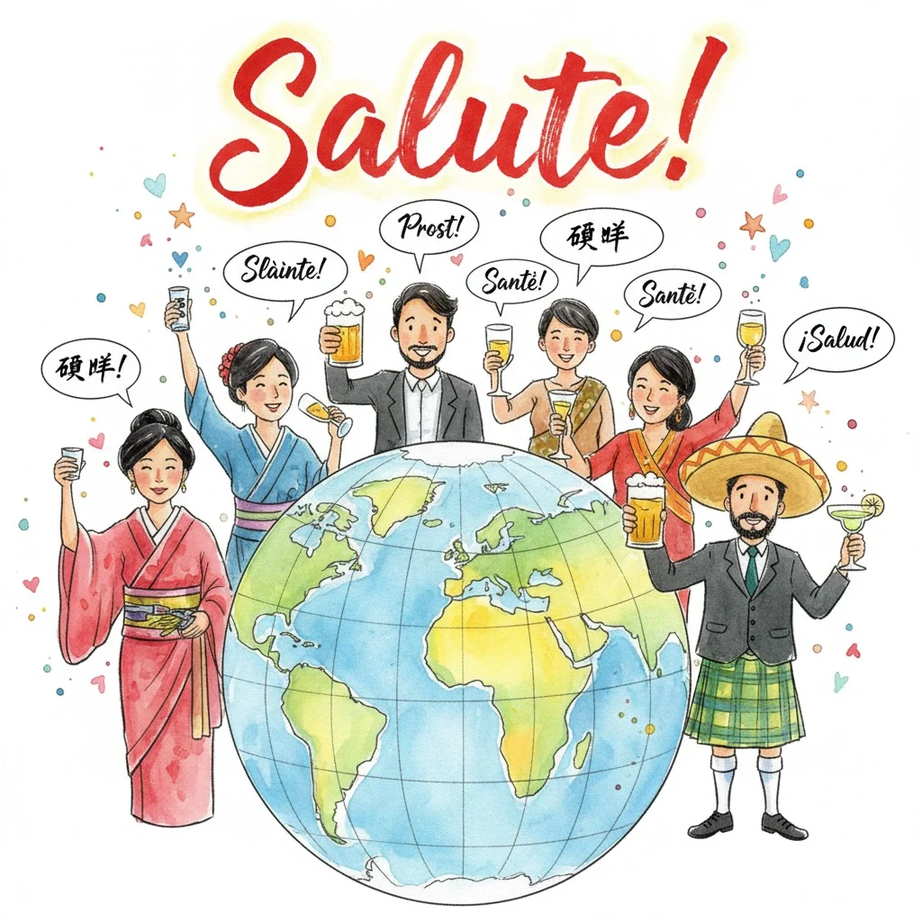 how do you say cheers in italian