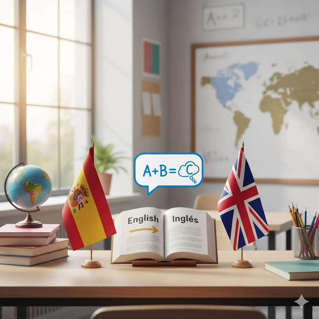 how do you say english in spanish