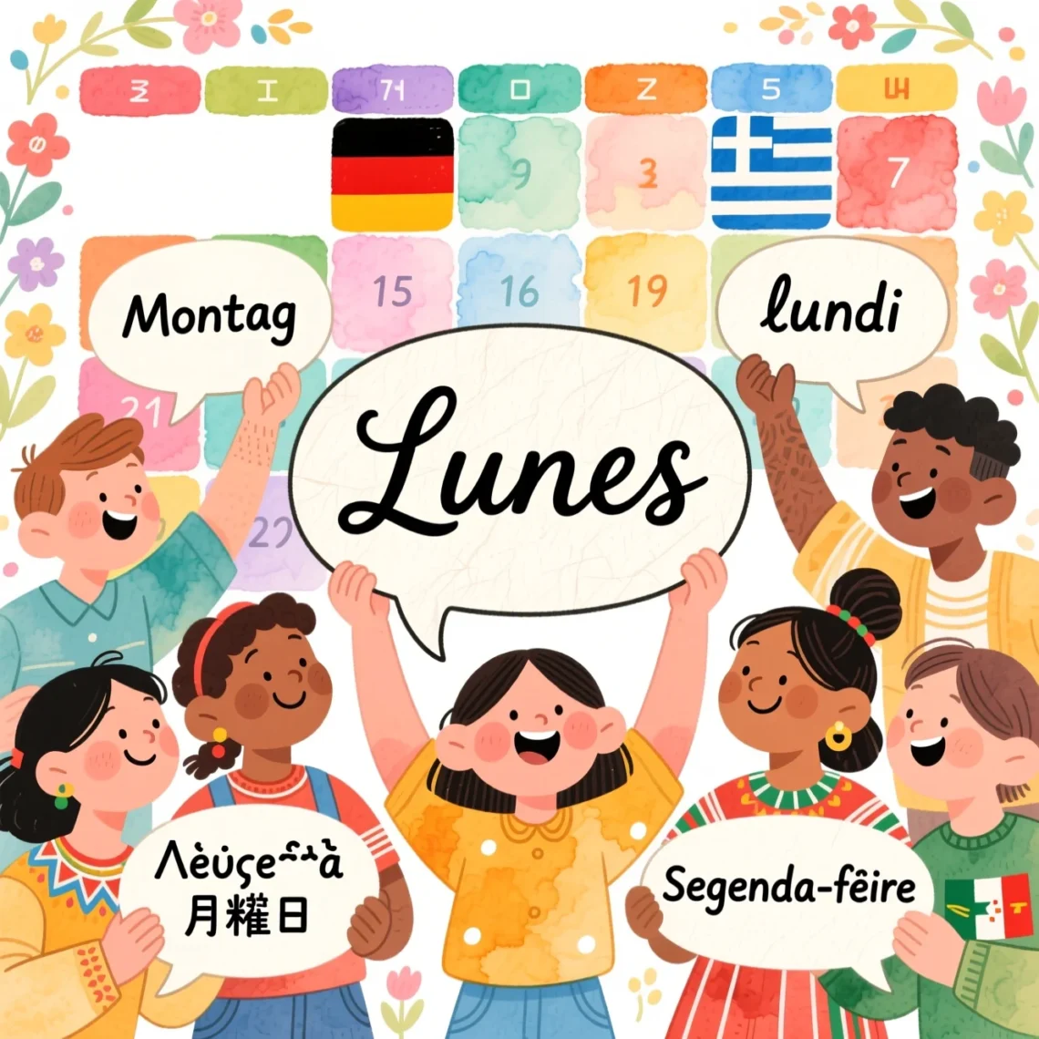 How Do You Say Monday in Spanish