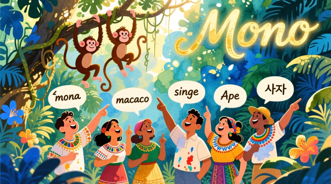 how do you say monkey in spanish