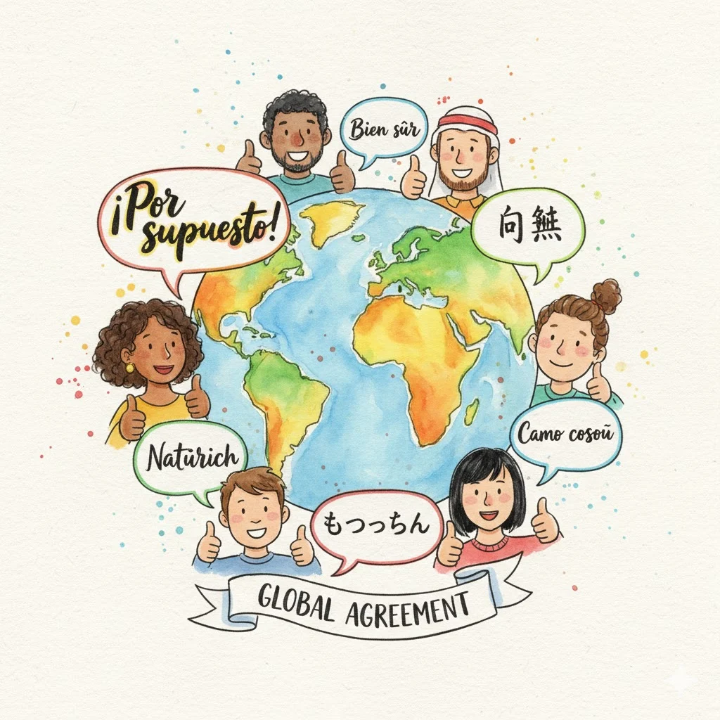 how do you say of course in spanish