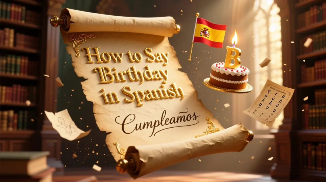 how to say birthday in spanish