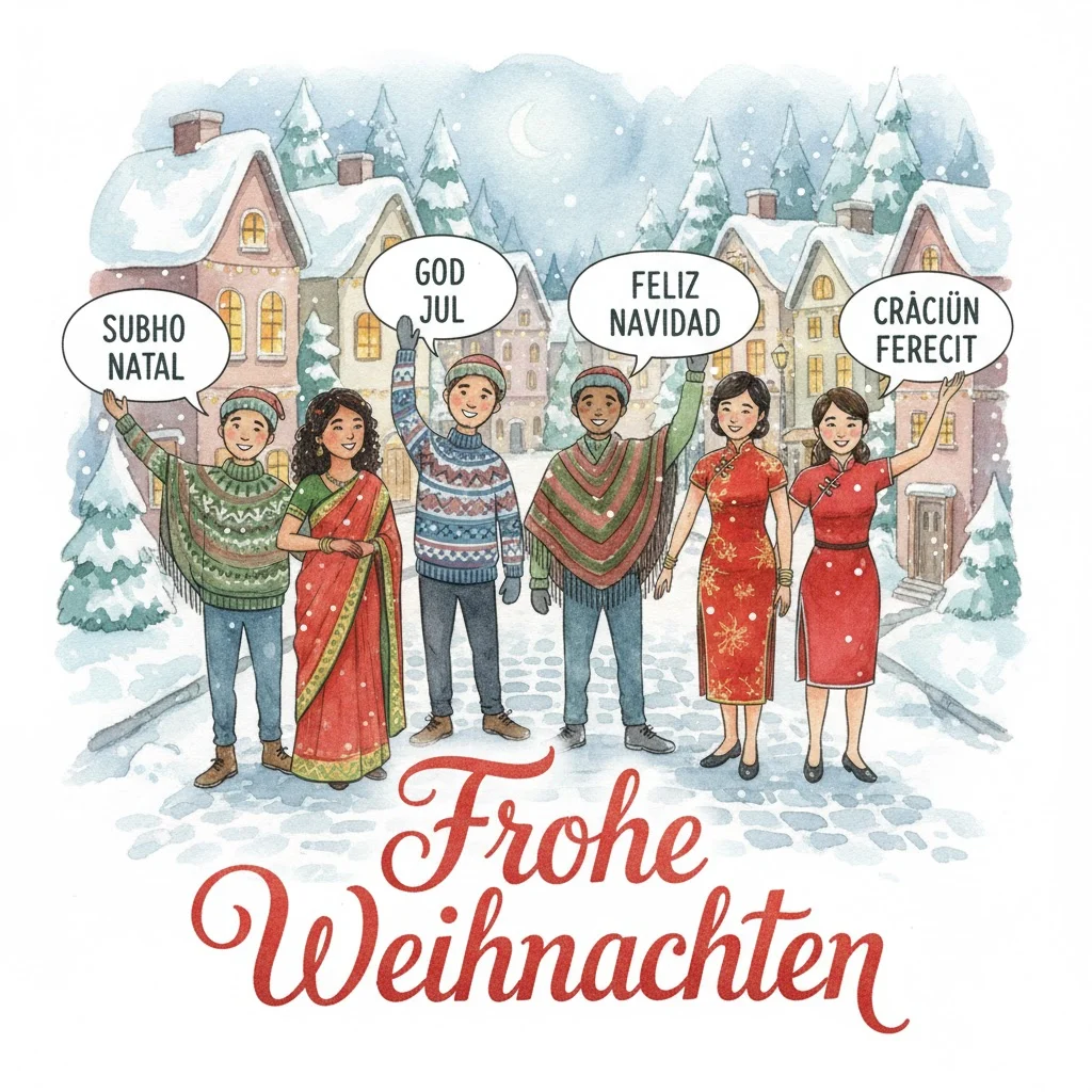 How to Say "Merry Christmas" in German