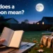 what does a full moon mean