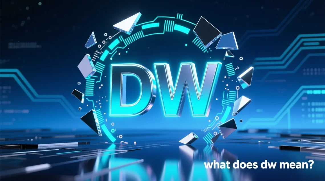 what does dw mean