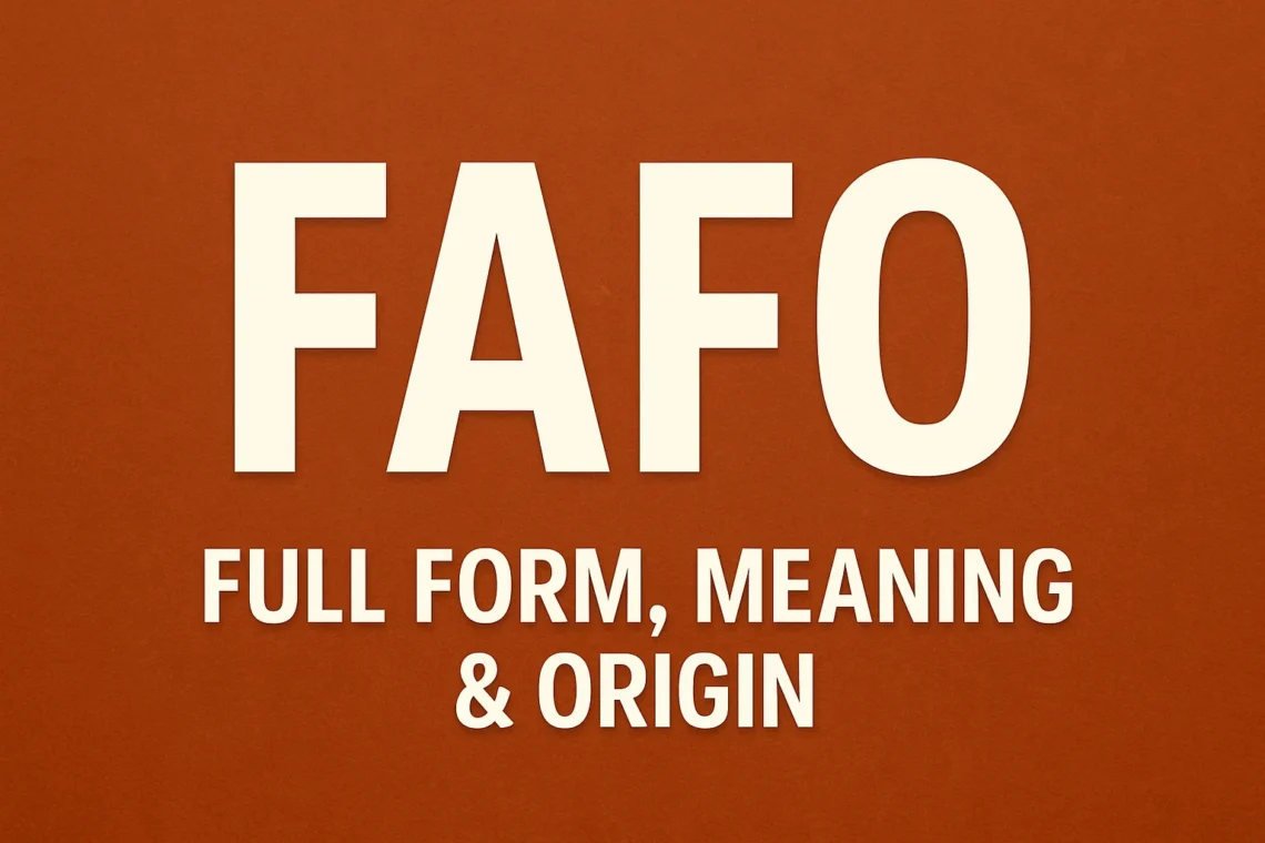 what does fafo mean