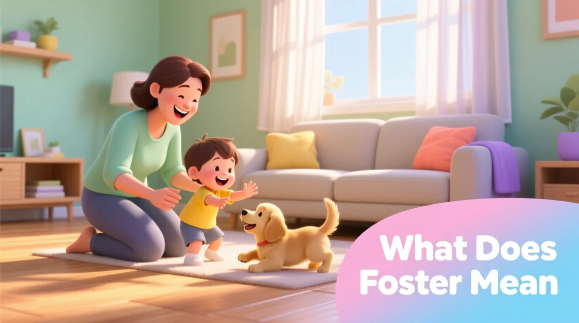 what does foster mean