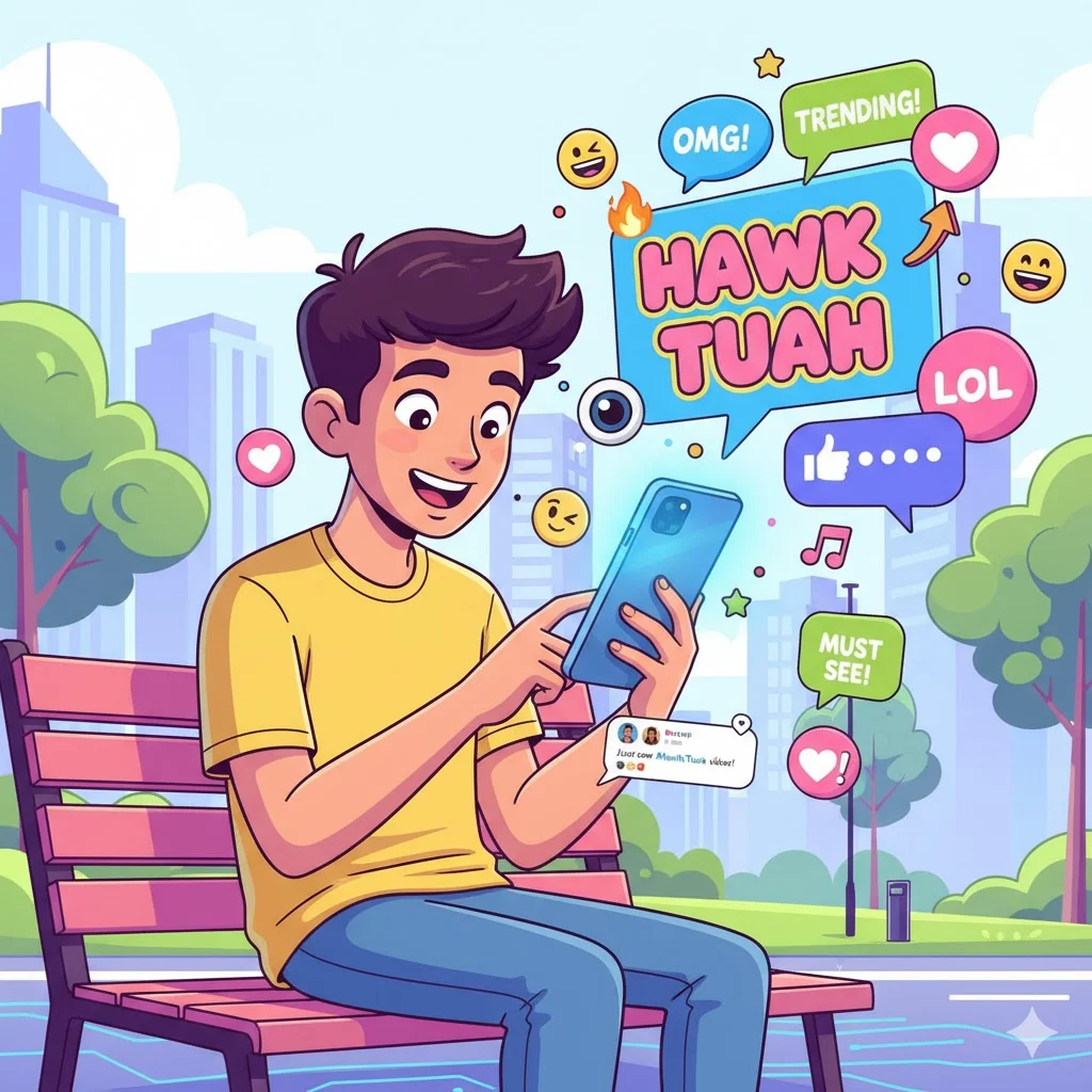 what does hawk tuah mean