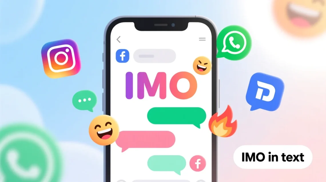 what does imo mean in text