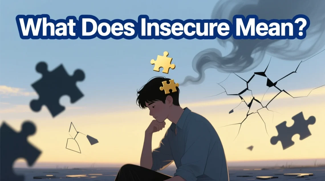 what does insecure mean