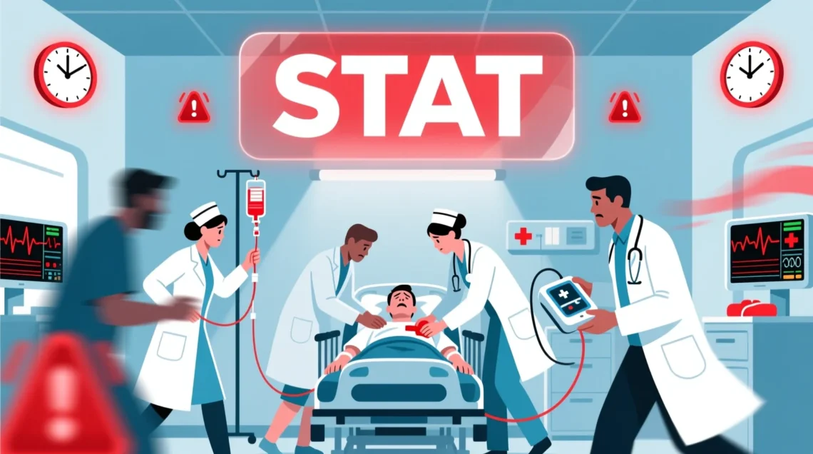 what does stat mean in medical terms