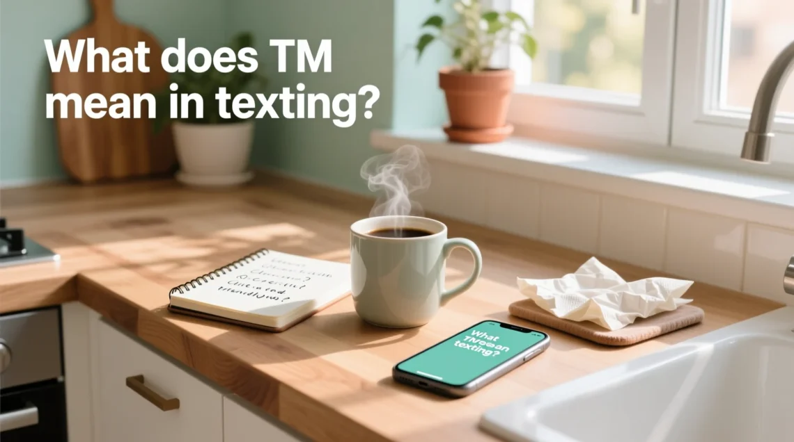 what does tm mean in texting