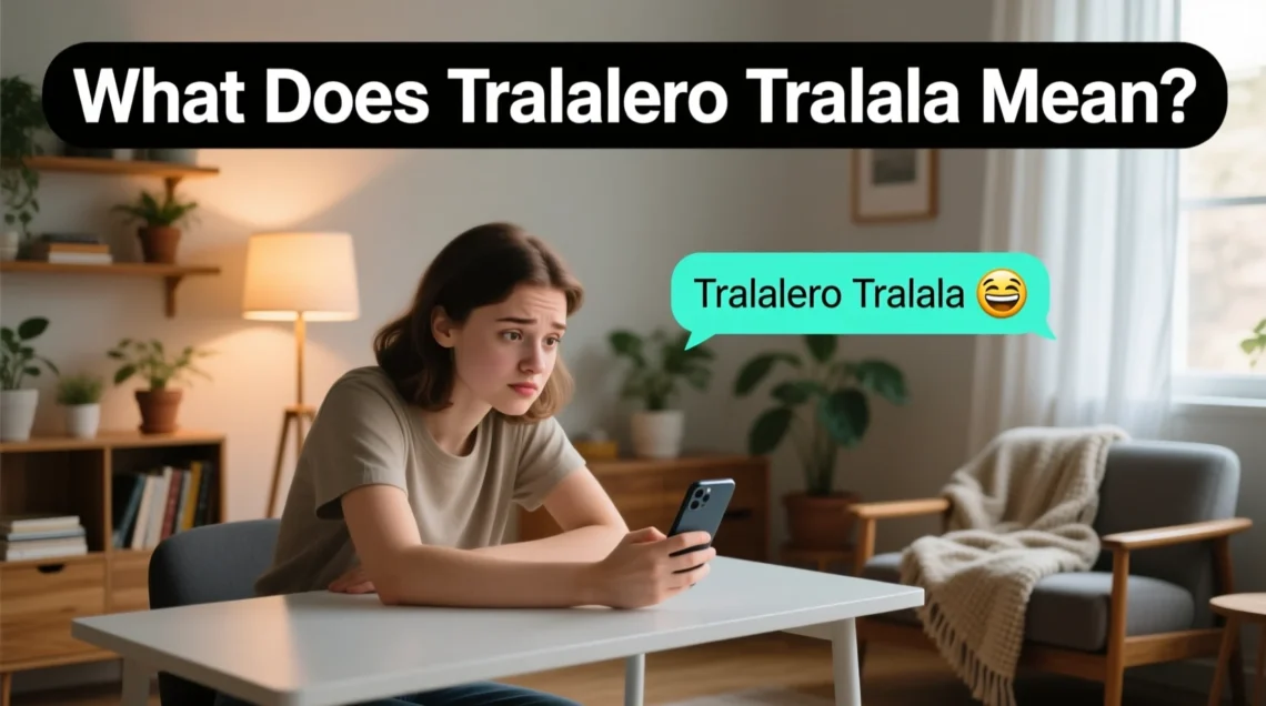 what does tralalero tralala mean in english
