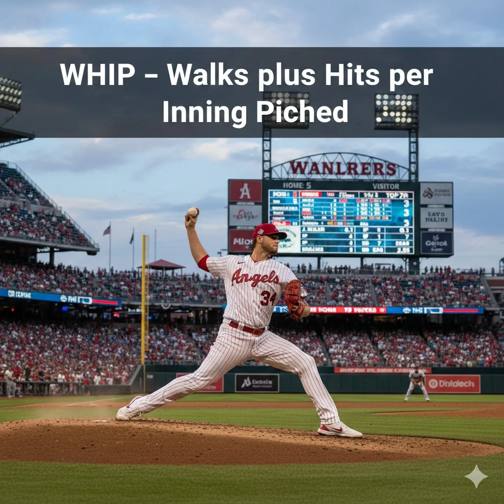 what does whip mean in baseball