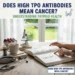 does high tpo antibodies mean cancer