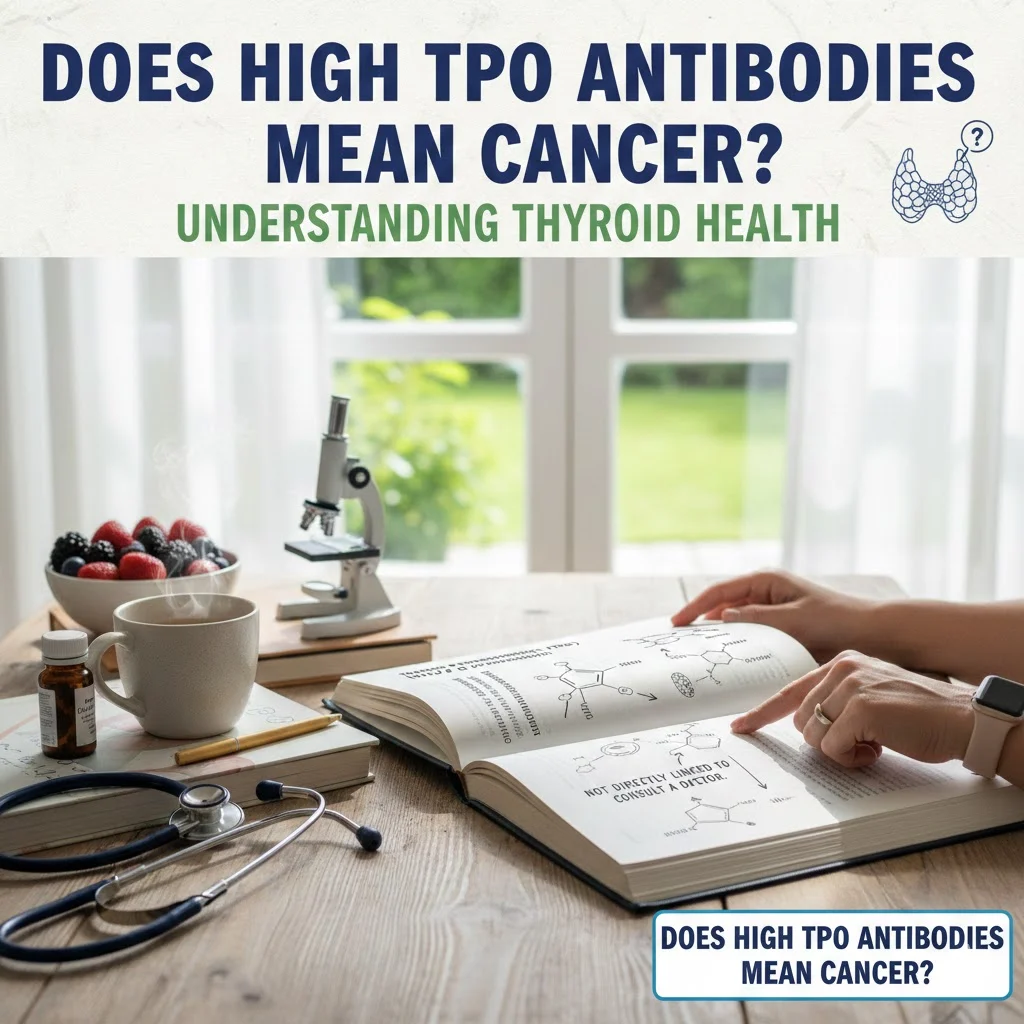 does high tpo antibodies mean cancer