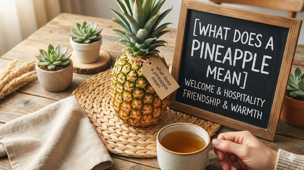 what does a pineapple mean