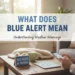what does blue alert mean