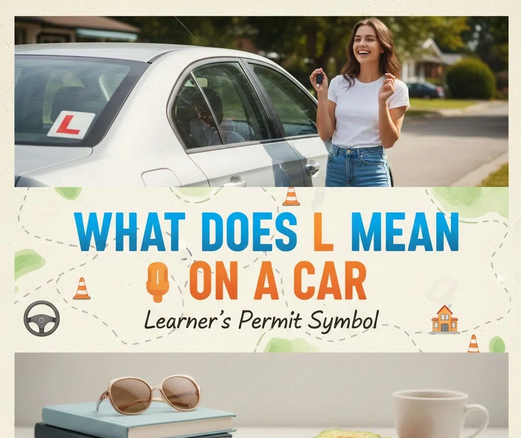 what does l mean on a car