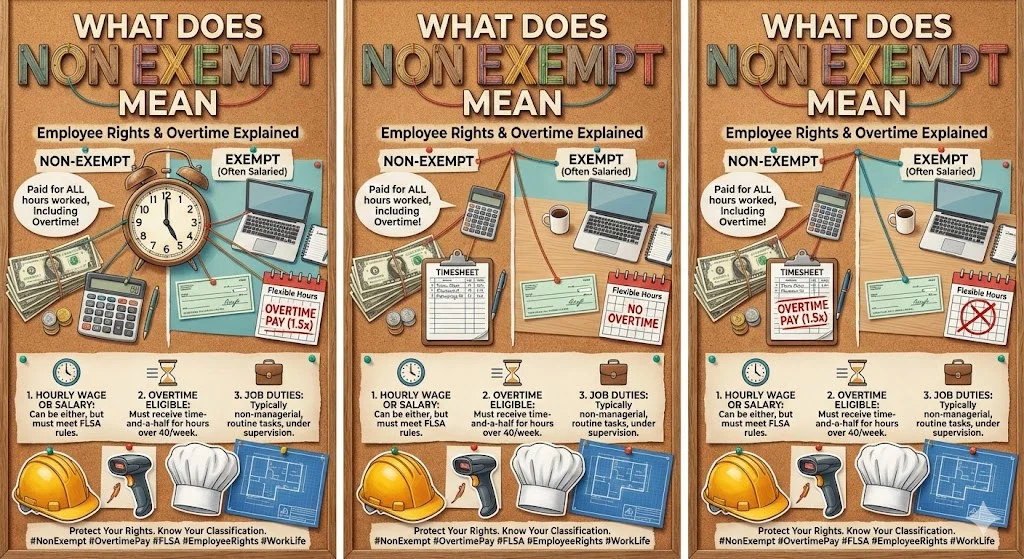 what does non exempt mean