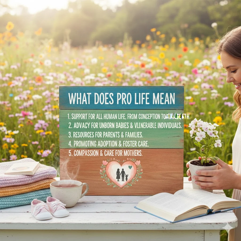 what does pro life mean